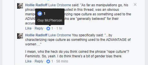 Guy McPherson Rape Culture 3